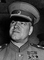 Командующий фронтом  Г. К. Жуков (март - апрель 1944)