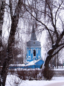 Бобров: Колокольня Успенского храма. Фотография Валентины Ермоловой