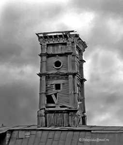 2006-2007. Бобров. Старая пожарная башня. Фотография Валентины Ермоловой