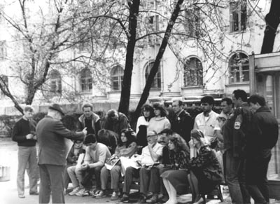 Клуб «Память» в Минске, 1988-й г.