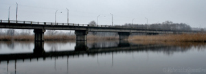 Бобров: Мост через Битюг. Фотография Валентины Ермоловой